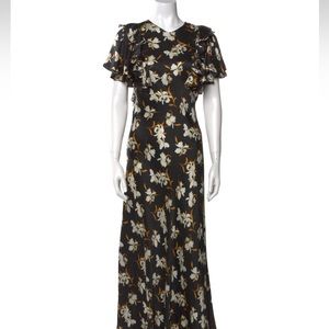 Doen silk long dress